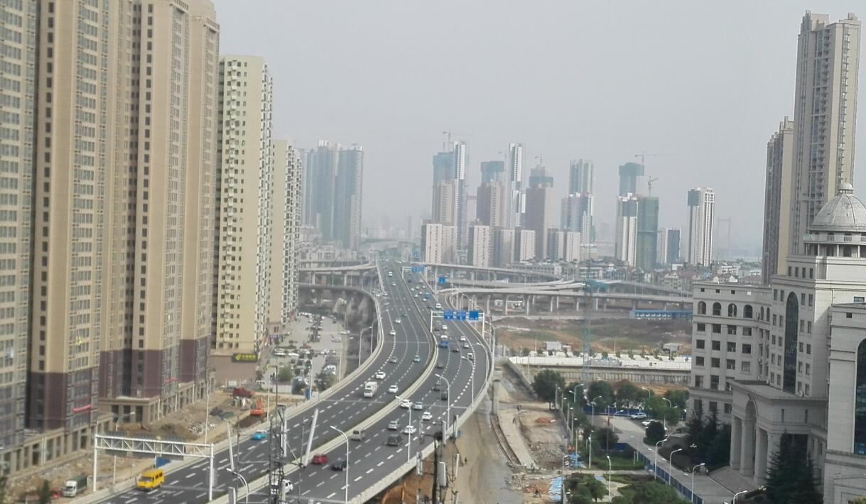 武汉市鹦鹉洲长江大桥汉阳互通