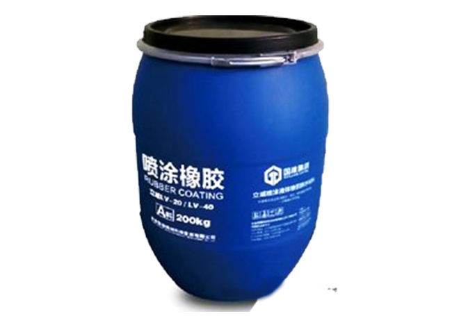 立威双组份机械喷涂高弹速凝橡胶